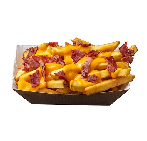 barquette de frites cheddar bacon maison