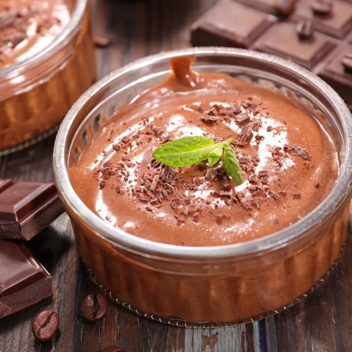 MOUSSE AU CHOCOLAT NOIR MAISON